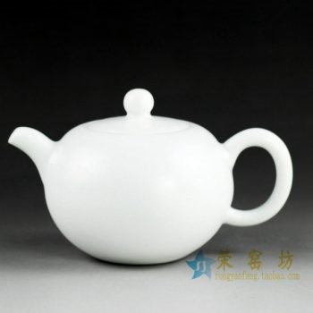 14FS15 颜色釉白色茶壶 泡茶壶