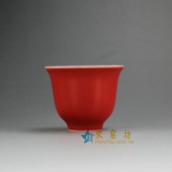 14FS40-B 8217手工颜色釉茶杯 品茗杯 功夫茶具 尺寸：口径 6.5厘米 高 5厘米 容量 65毫升